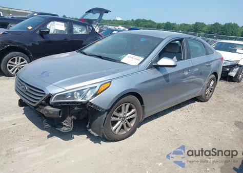 2015 Hyundai Sonata Se z USA, uszkodzony, nr VIN 5NPE24AF4FH045982